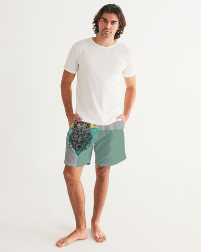 Color Collision Men's Swim Trunk