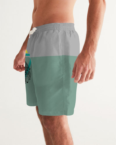 Color Collision Men's Swim Trunk