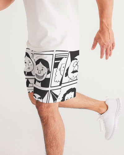 Funny Faces Men's Jogger Shorts