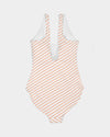 Peach Flavor Women's One-Piece Swimsuit