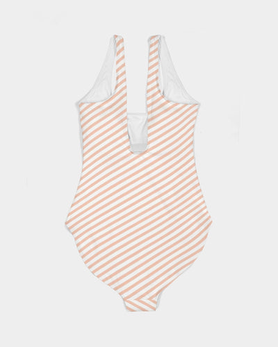 Peach Flavor Women's One-Piece Swimsuit