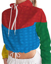 Primary Color Women's Cropped Windbreaker