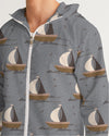 Sailboat Men's Windbreaker