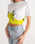 Cat's Love Women's Twist-Front Cropped Tee