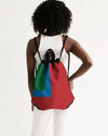 Primary Color Canvas Drawstring Bag