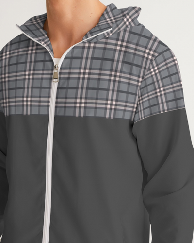 Classical Plaid Men's Windbreaker