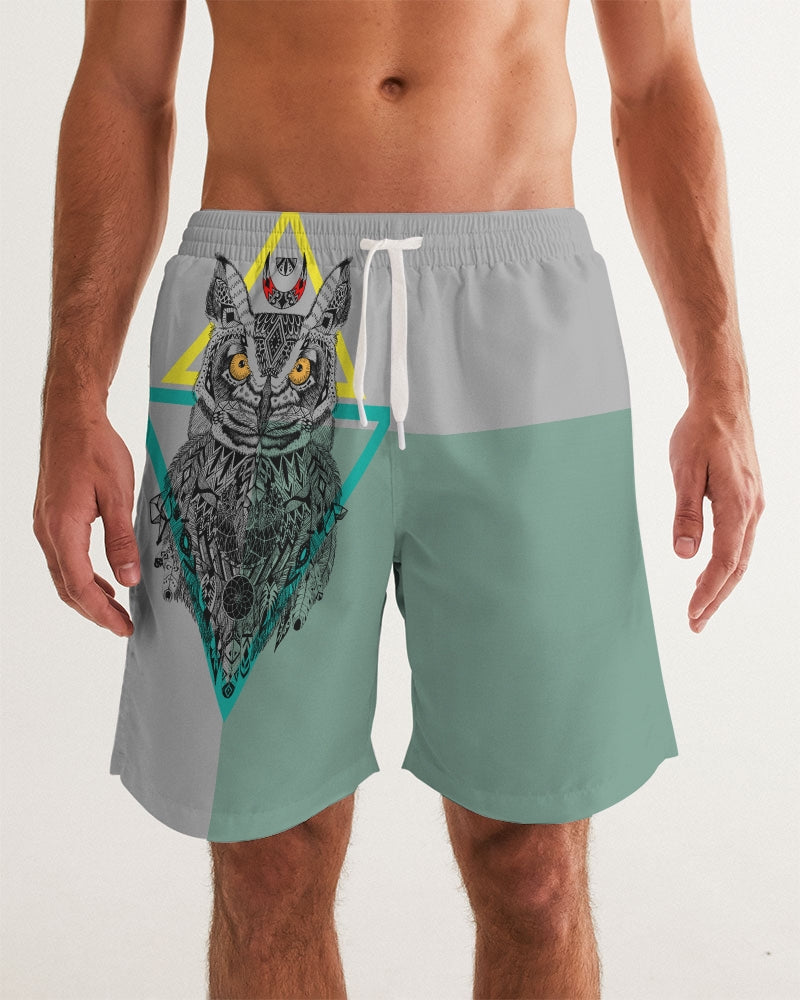 Color Collision Men's Swim Trunk