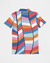 Rainbow Men's Slim Fit Short Sleeve Polo