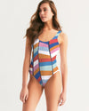 Rainbow Women's One-Piece Swimsuit