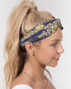 Porcelain Twist Knot Headband Set