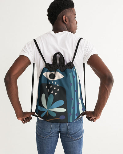 Tear Canvas Drawstring Bag