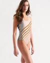 Orange Flavor Women's One-Piece Swimsuit