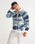 Waves Pattern Men's Track Jacket