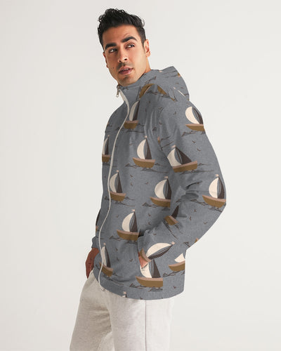 Sailboat Men's Windbreaker