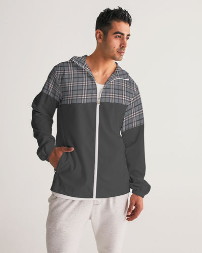 Classical Plaid Men's Windbreaker