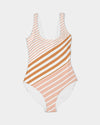 Orange Flavor Women's One-Piece Swimsuit