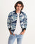 Waves Pattern Men's Bomber Jacket