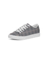 Classical Plaid Men's Faux-Leather Sneaker