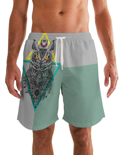 Color Collision Men's Swim Trunk