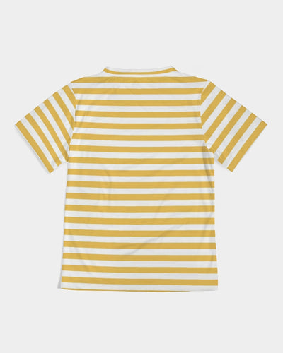 Bright Yellow Strips Kid's T-Shirt