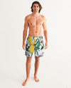 Lemon Olives Men's Swim Trunk