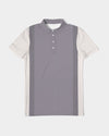 Neutral Color Men's Slim Fit Short Sleeve Polo